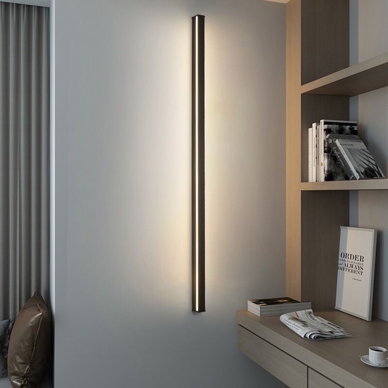 Minimalist Linear LED Wall Lamp For Ambient Lighting