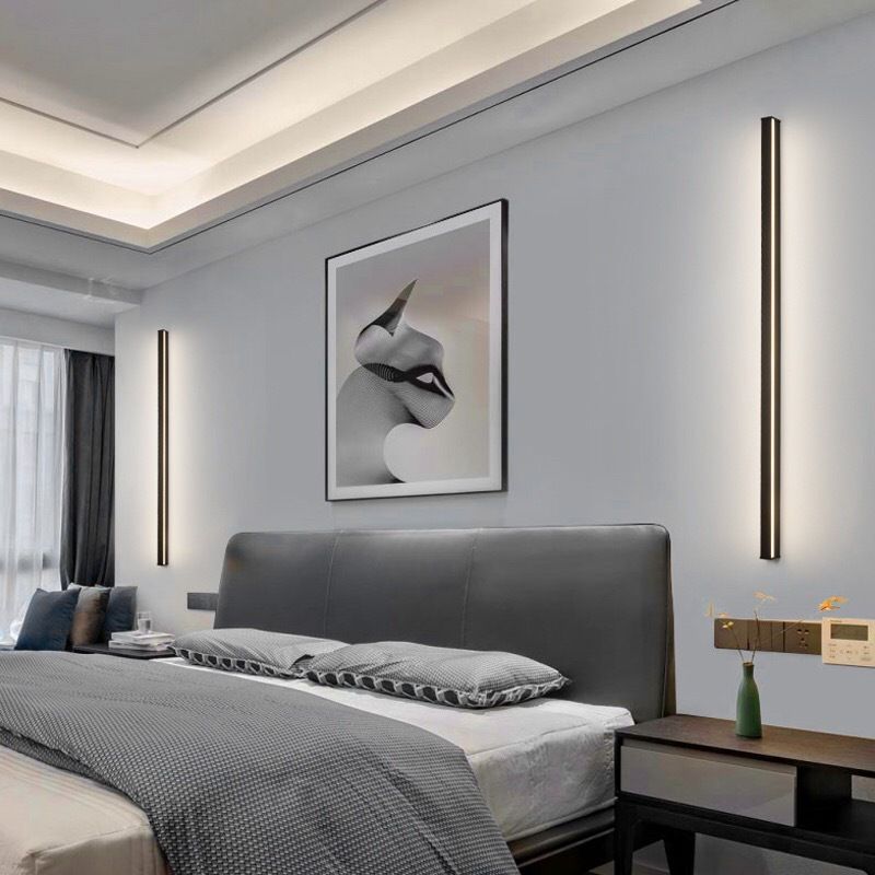 Minimalist Linear LED Wall Lamp For Ambient Lighting