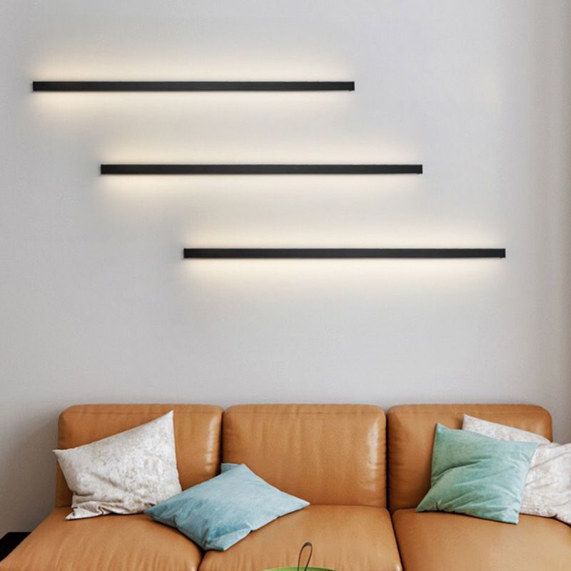 Minimalist Linear LED Wall Lamp For Ambient Lighting
