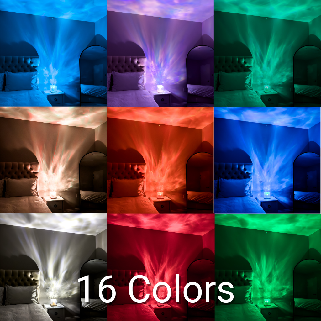 LumaCube Aurora Wave Lamp Calming Ambient Light