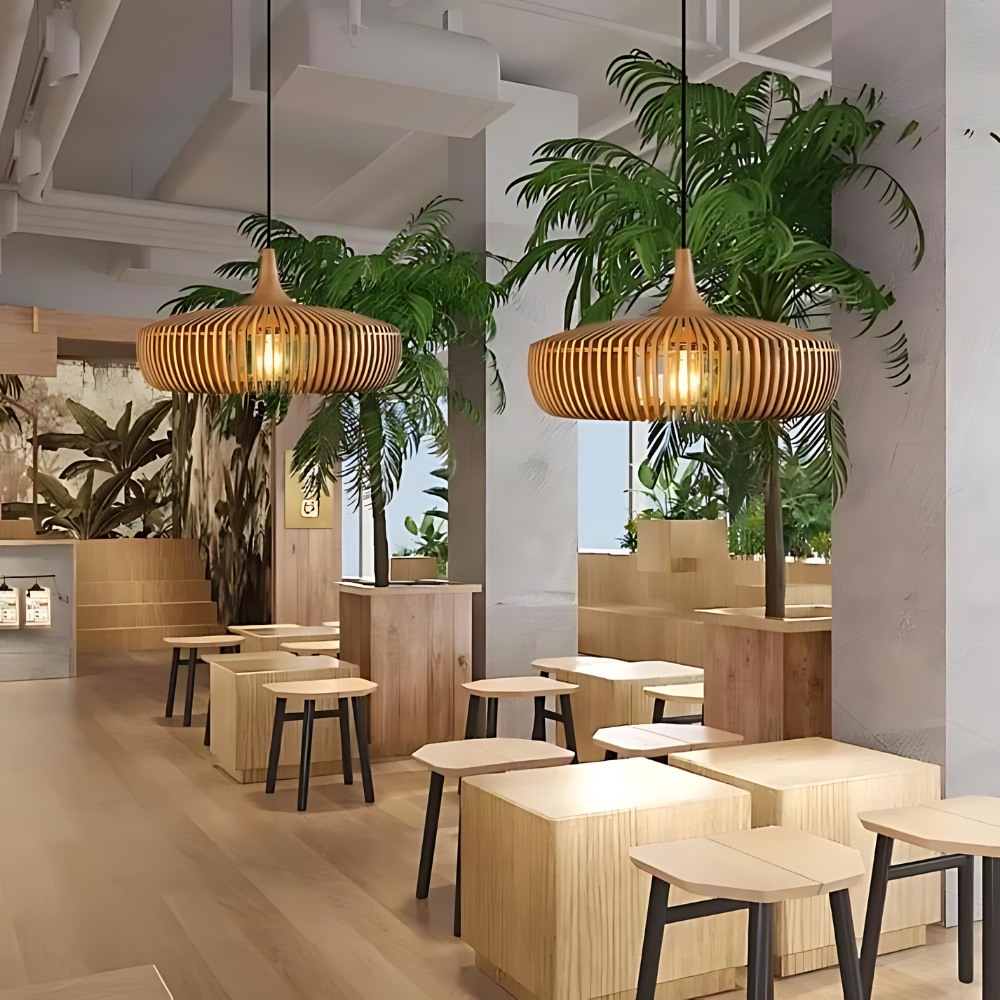 AuroraVerd Natural Pendant Lamp by LumaNest Nature Inspired