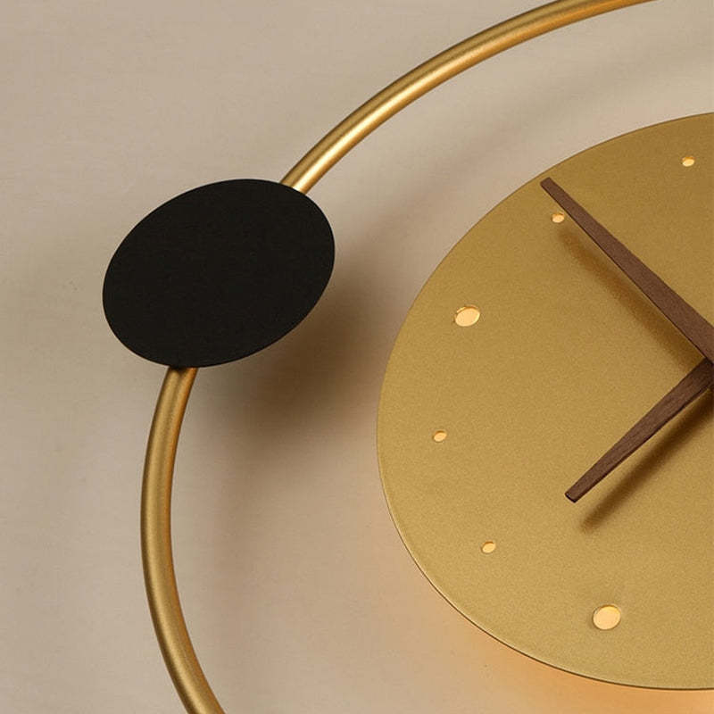 LumaClock Modern LED Wall Clock and Light Accent for Rooms