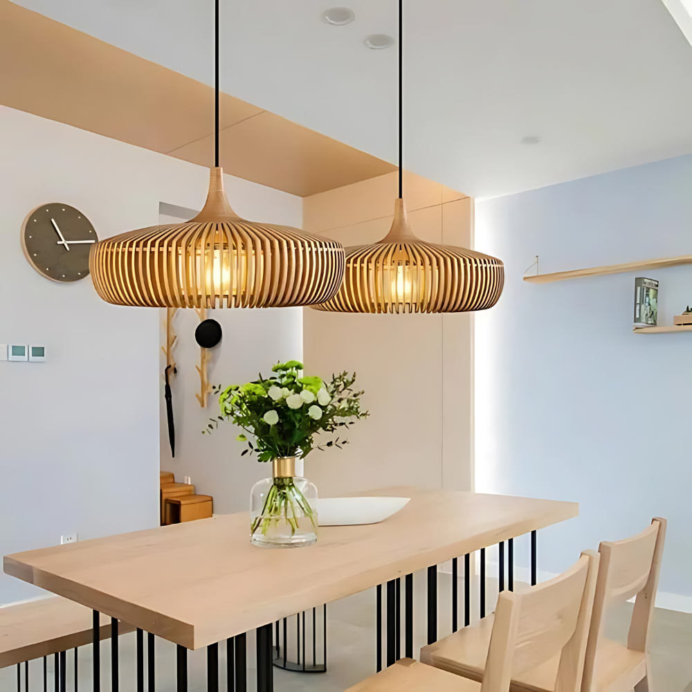 AuroraVerd Natural Pendant Lamp by LumaNest Nature Inspired