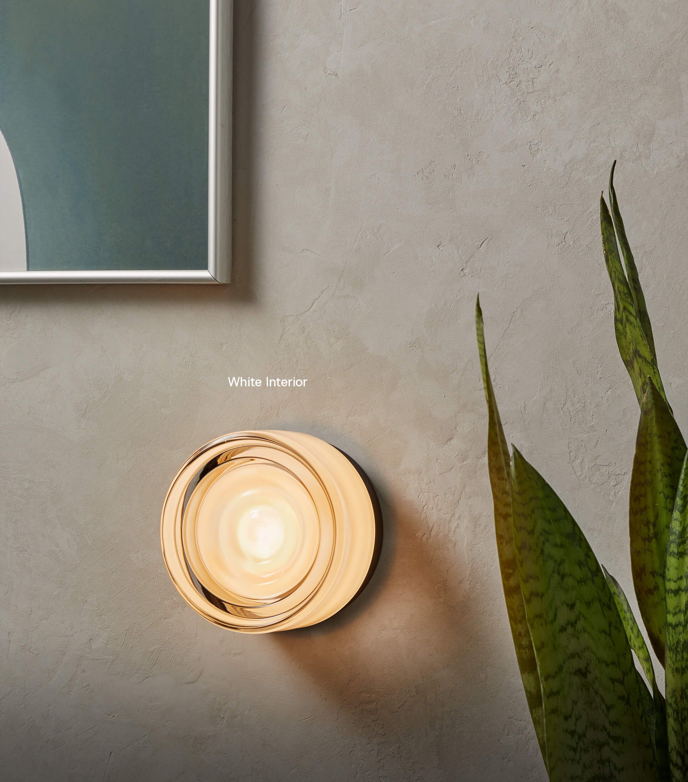 Liora Ripple IP65 Tempered Glass Wall Sconce Outdoor Light