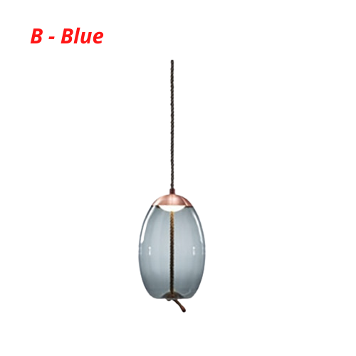 LoomNord Glass Rope Pendant Lights In Nordic Style Today