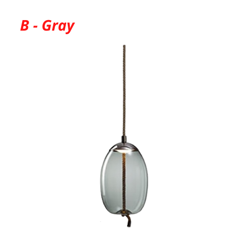 LoomNord Glass Rope Pendant Lights In Nordic Style Today