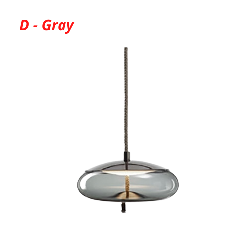 LoomNord Glass Rope Pendant Lights In Nordic Style Today