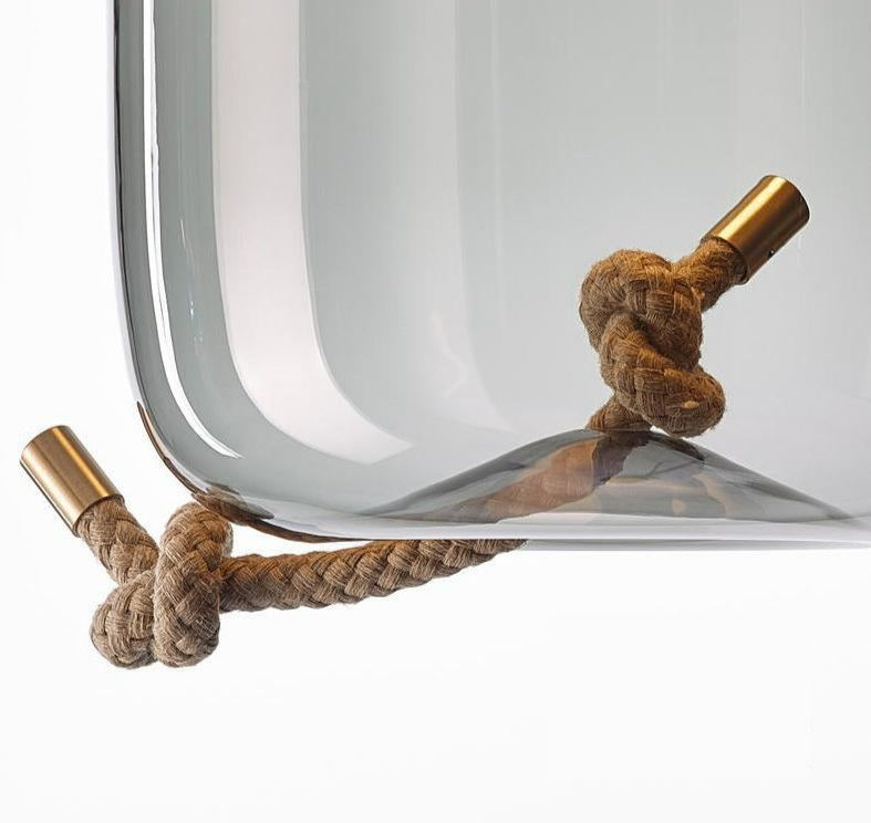 LoomNord Glass Rope Pendant Lights In Nordic Style Today