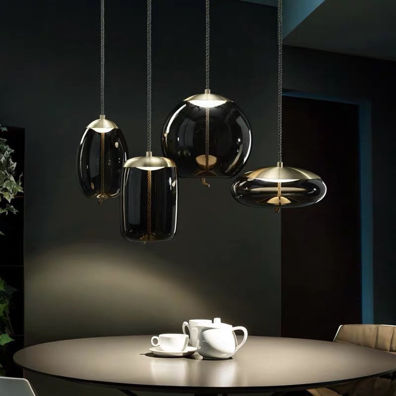LoomNord Glass Rope Pendant Lights In Nordic Style Today