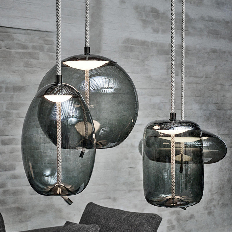 LoomNord Glass Rope Pendant Lights In Nordic Style Today