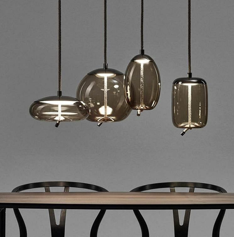 LoomNord Glass Rope Pendant Lights In Nordic Style Today