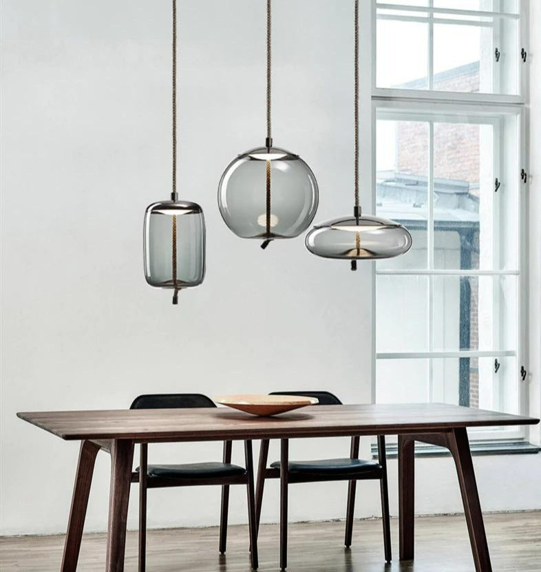 LoomNord Glass Rope Pendant Lights In Nordic Style Today
