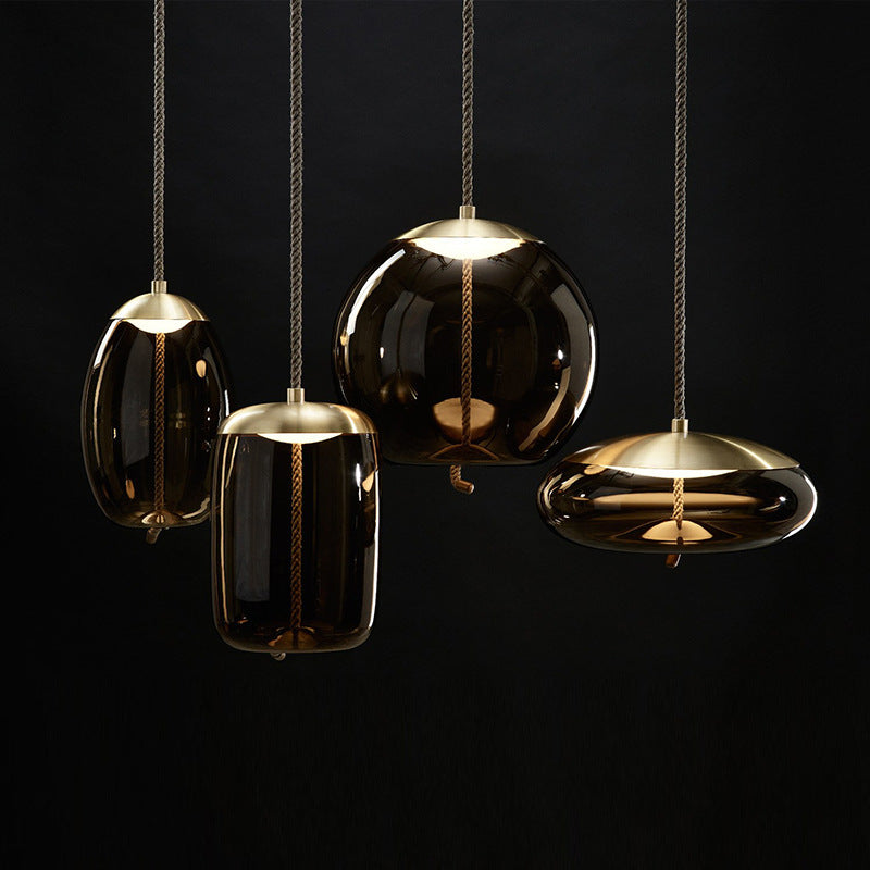LoomNord Glass Rope Pendant Lights In Nordic Style Today