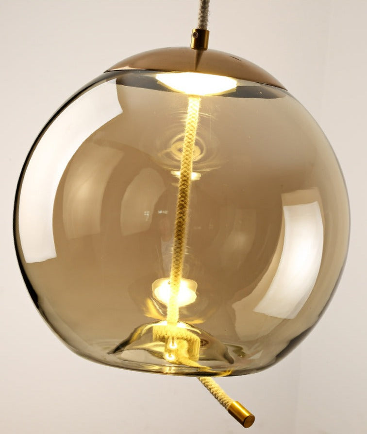 LoomNord Glass Rope Pendant Lights In Nordic Style Today