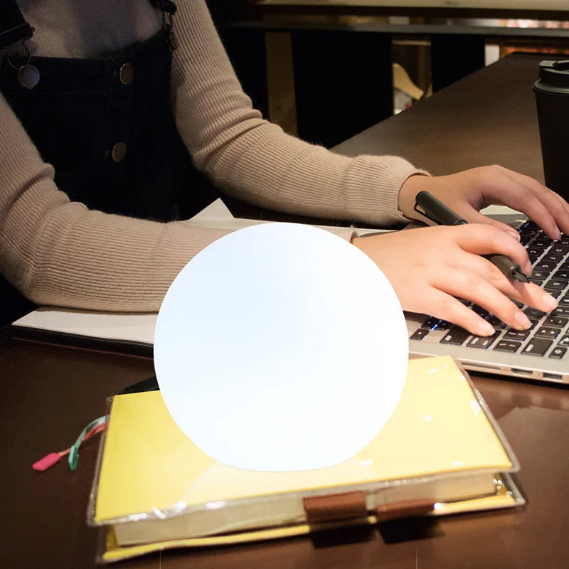 LumenSphere Globe Table Lamp | Modern Desk Ambient Light