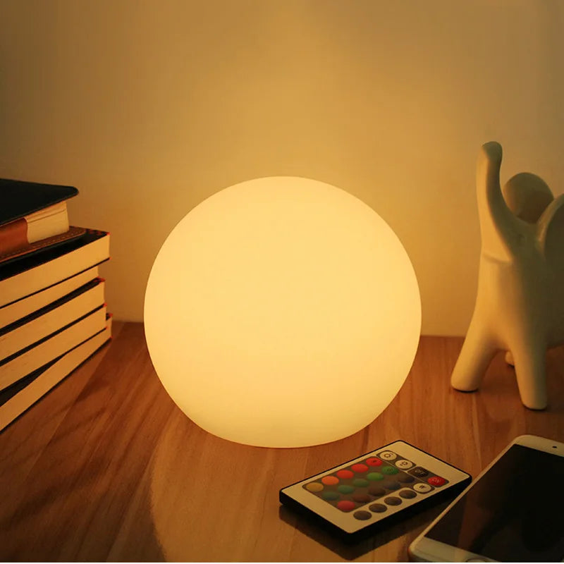 LumenSphere Globe Table Lamp | Modern Desk Ambient Light