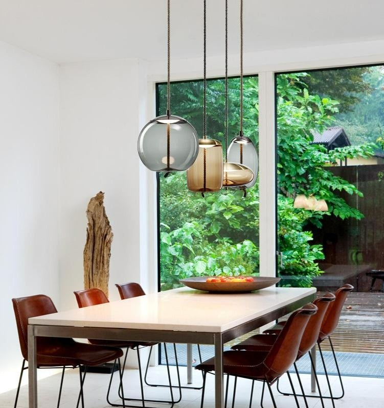 LoomNord Glass Rope Pendant Lights In Nordic Style Today