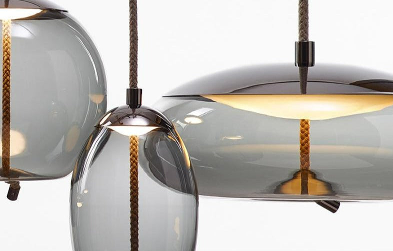 LoomNord Glass Rope Pendant Lights In Nordic Style Today