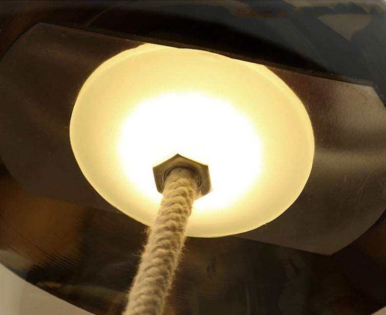 LoomNord Glass Rope Pendant Lights In Nordic Style Today