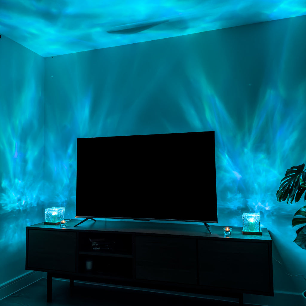 LumaCube Aurora Wave Lamp Calming Ambient Light