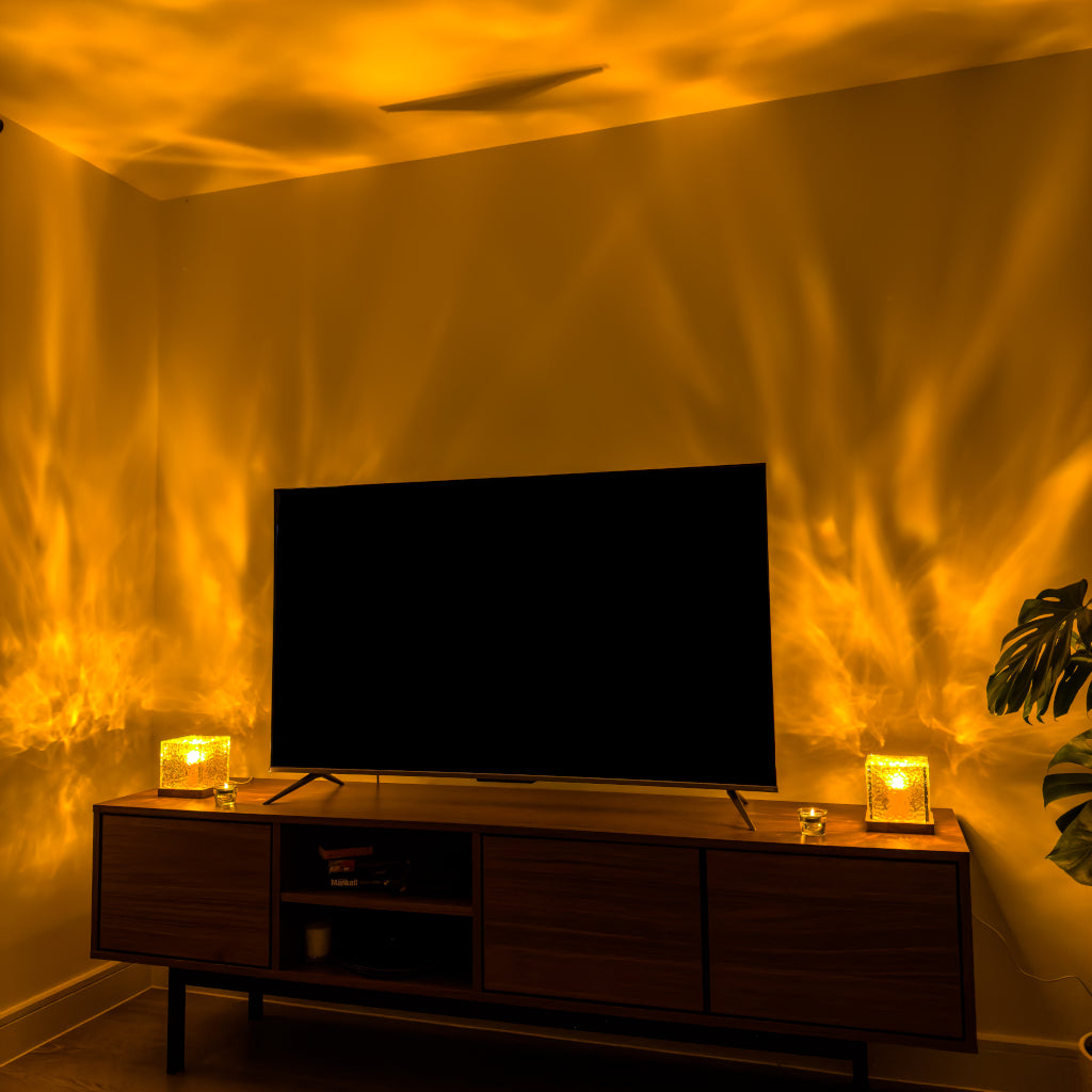 LumaCube Aurora Wave Lamp Calming Ambient Light