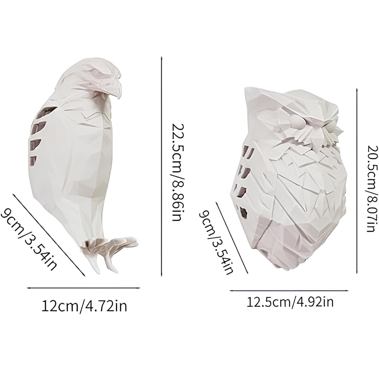 Sylvan Crest Wall Light - Eagle & Owl Silhouette Glow