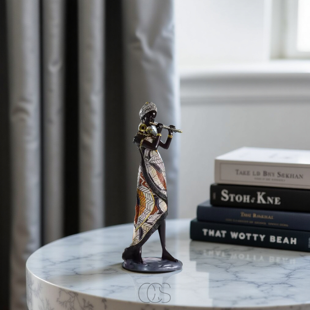 Dirron - African Musicians Statue Set - Decorative Sculptures