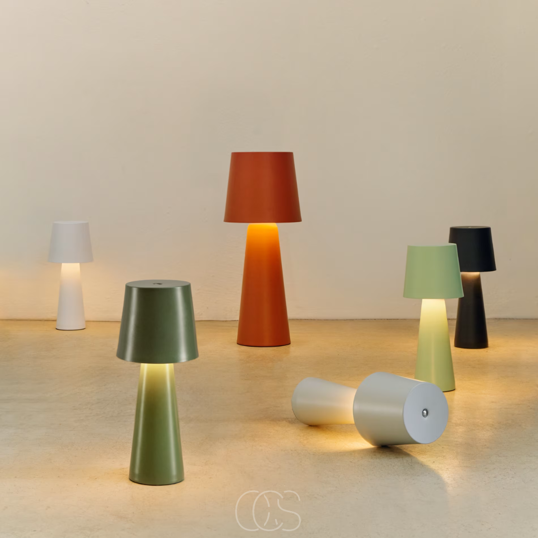 Dirron - Arenys Metal Table Lamp - wireless