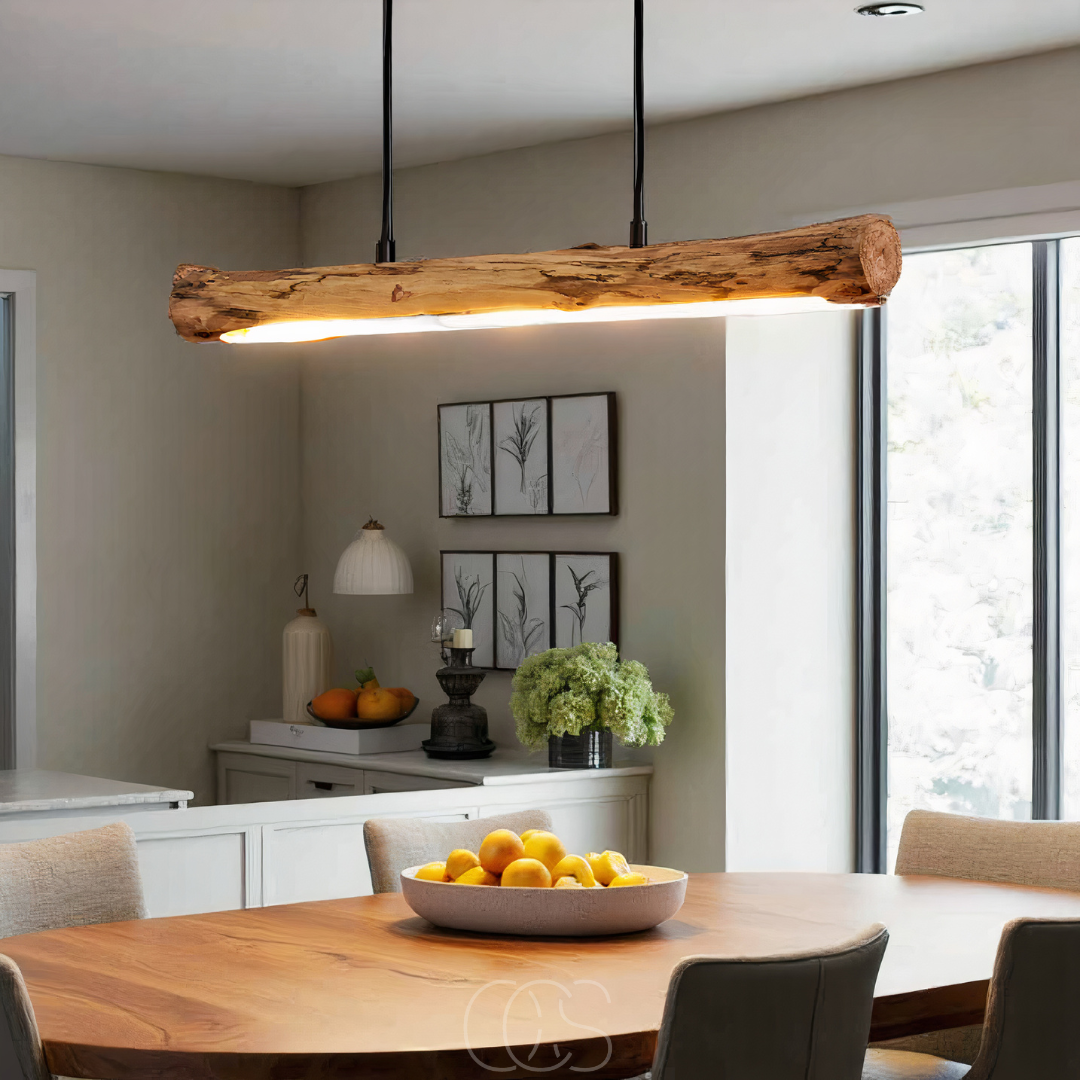 Dirron - Dimmable wooden pendant lamp