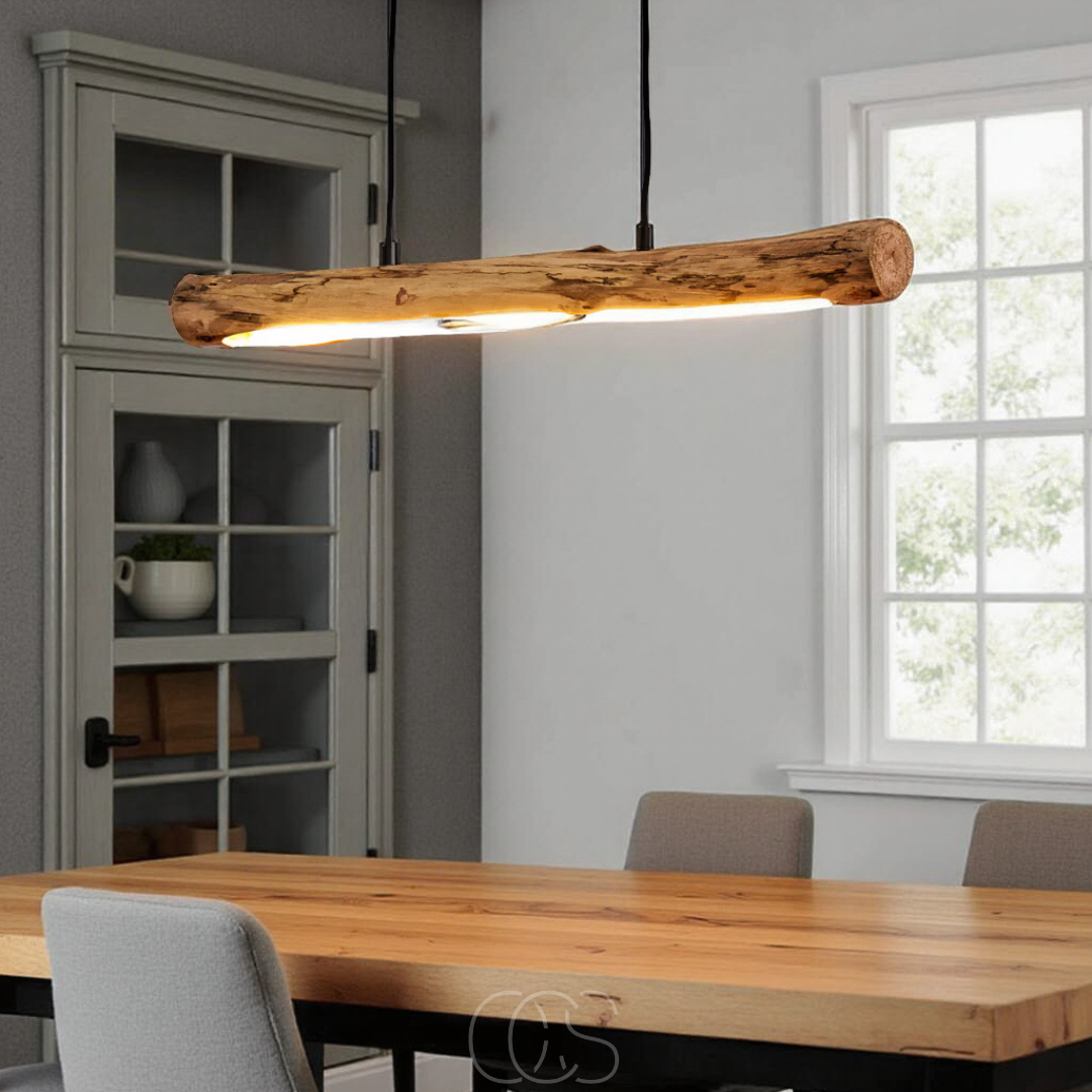 Dirron - Dimmable wooden pendant lamp