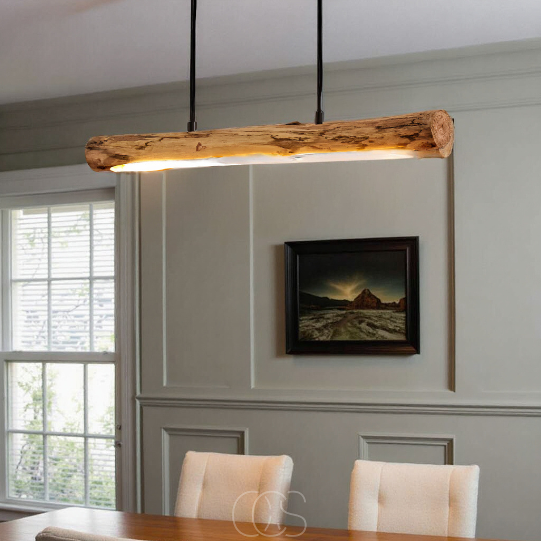 Dirron - Dimmable wooden pendant lamp