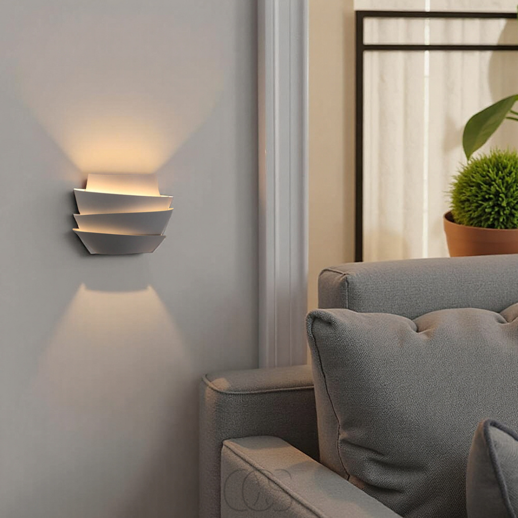 Dirron - Dobbel vegglampe – Skandinavisk design & varm atmosfære