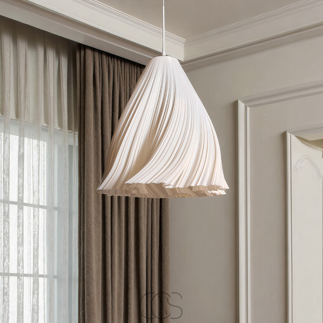 Dirron - Fanning Fabric Ceiling Lamp - Modern Textiles