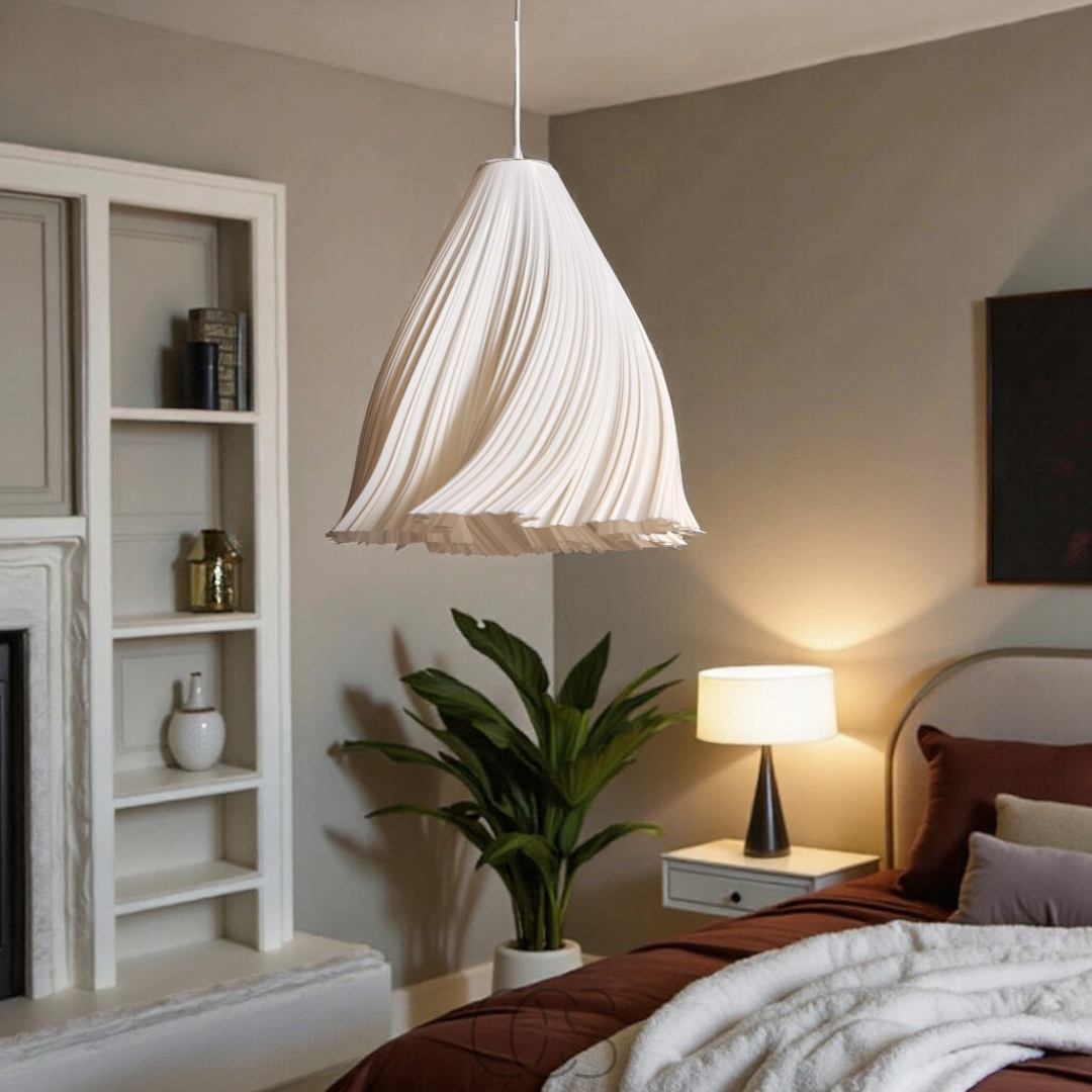 Dirron - Fanning Fabric Ceiling Lamp - Modern Textiles