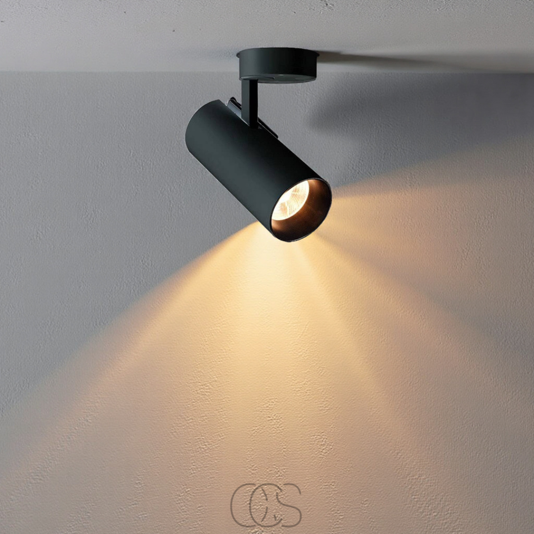 Dirron - LED Ceiling Spot Single - sleek design, focused light