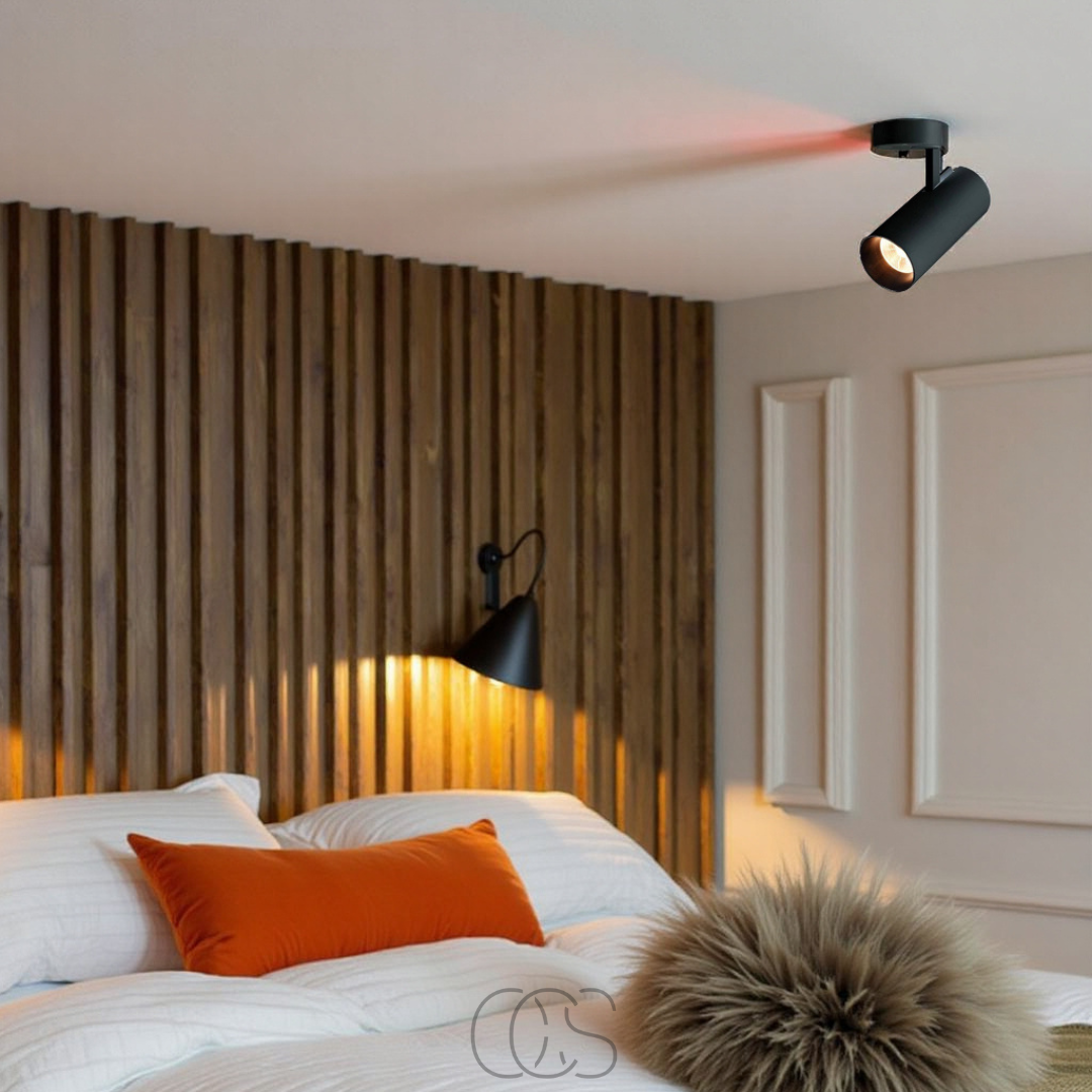 Dirron - LED Ceiling Spot Single - sleek design, focused light