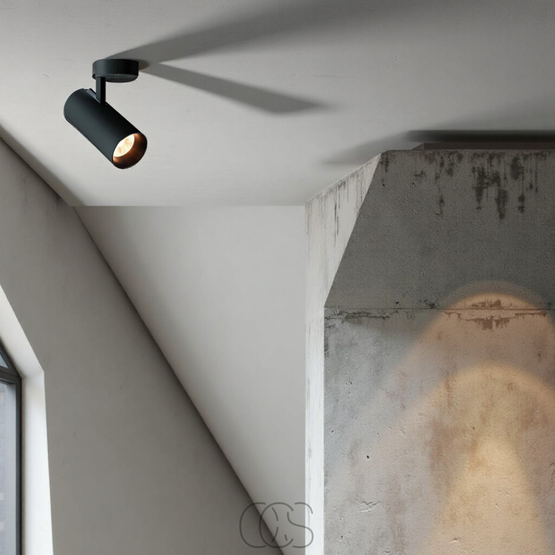 Dirron - LED Ceiling Spot Single - sleek design, focused light