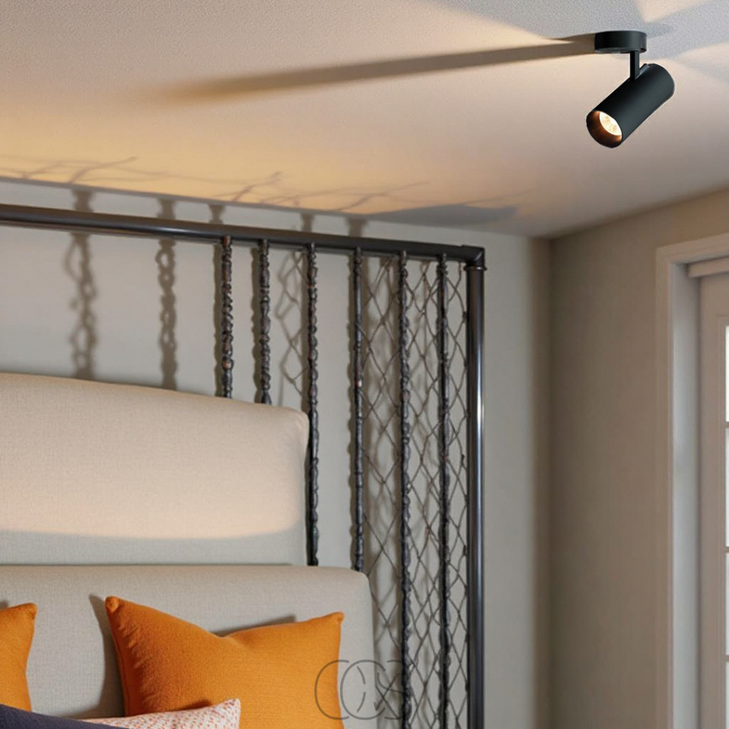 Dirron - LED Ceiling Spot Single - sleek design, focused light