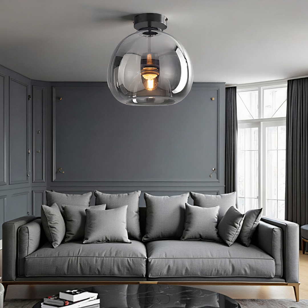 Dirron - LED Glass ceiling lamp - Modern
