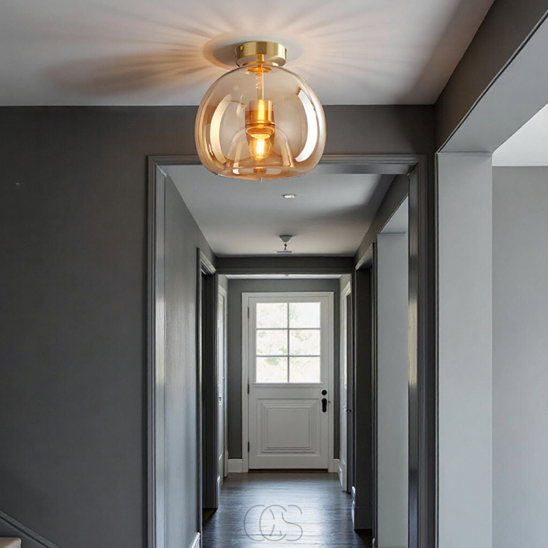 Dirron - LED Glass ceiling lamp - Modern
