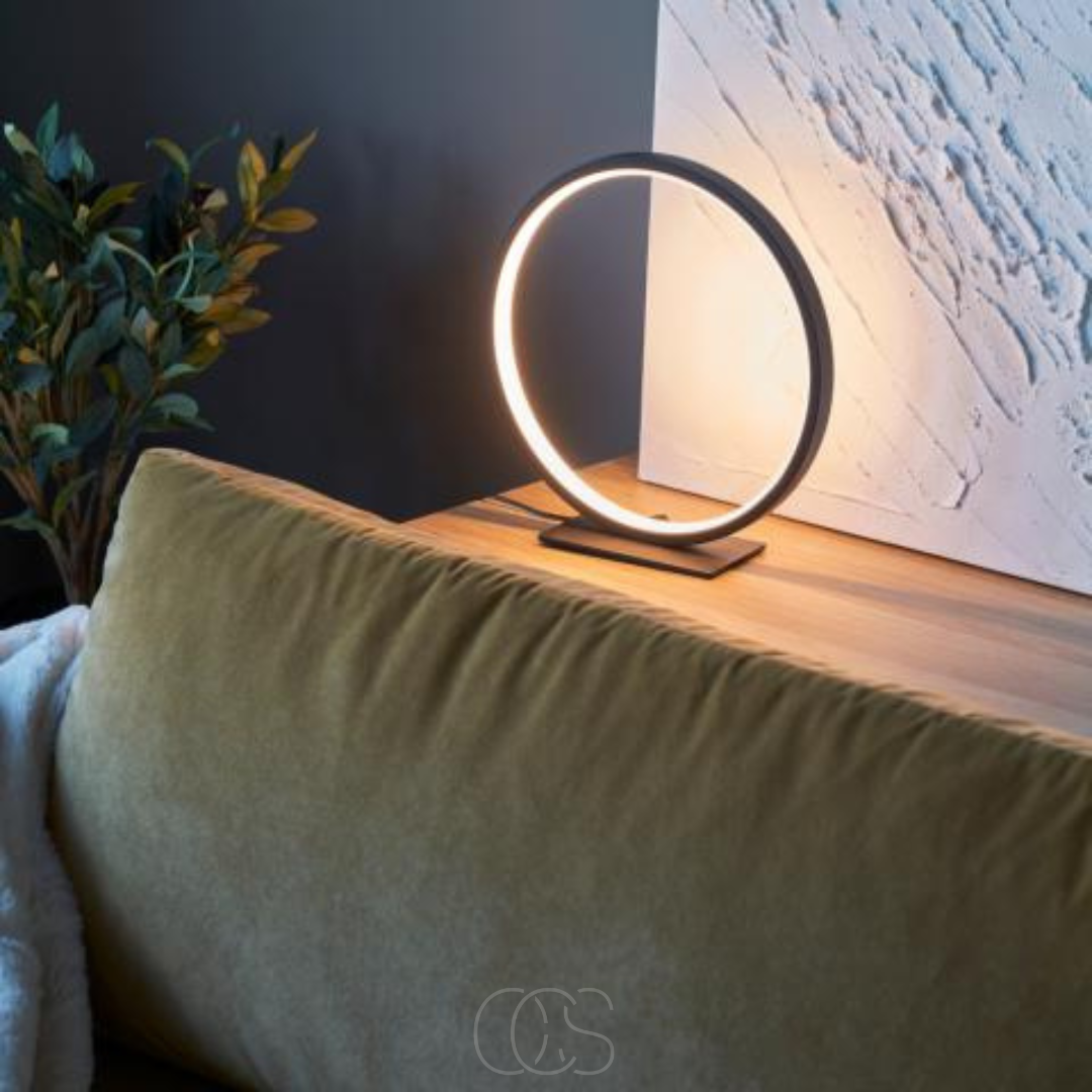 Dirron - LED Ring Table Lamp - Modern Minimalist Design