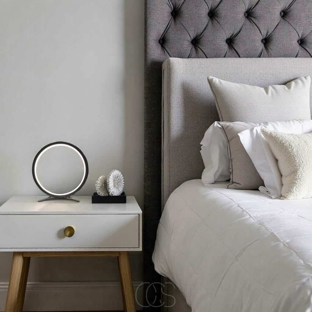 Dirron - LED Ring Table Lamp - Modern Minimalist Design