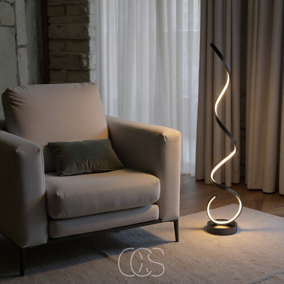Dirron - LED Spiral Floor Lamp Dimmable
