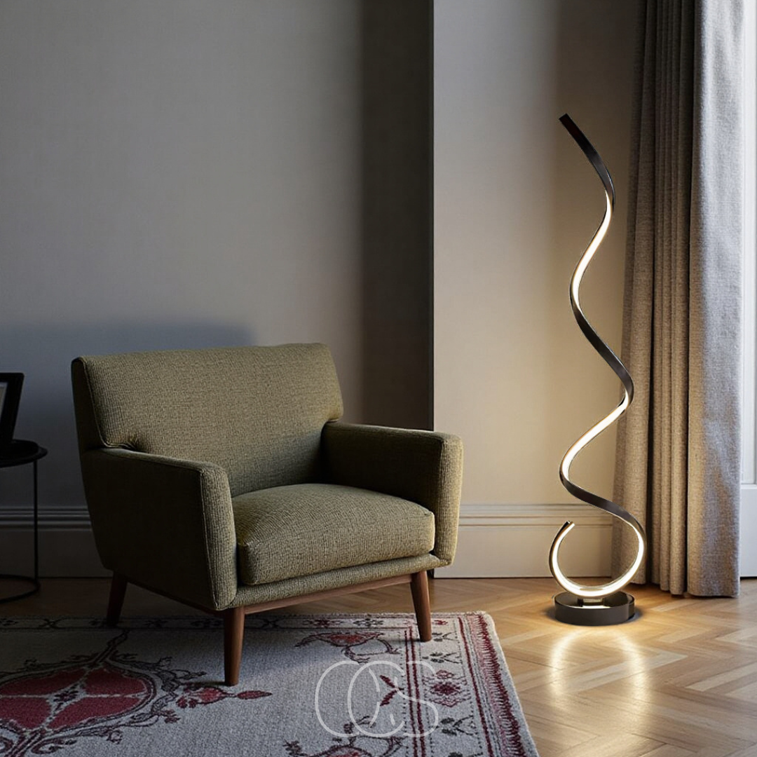Dirron - LED Spiral Floor Lamp Dimmable