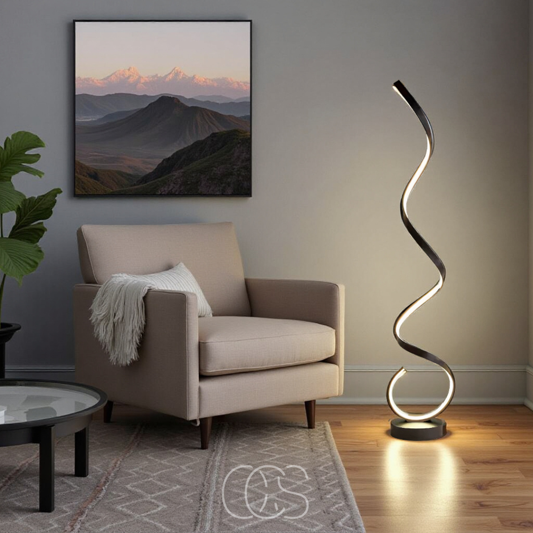 Dirron - LED Spiral Floor Lamp Dimmable