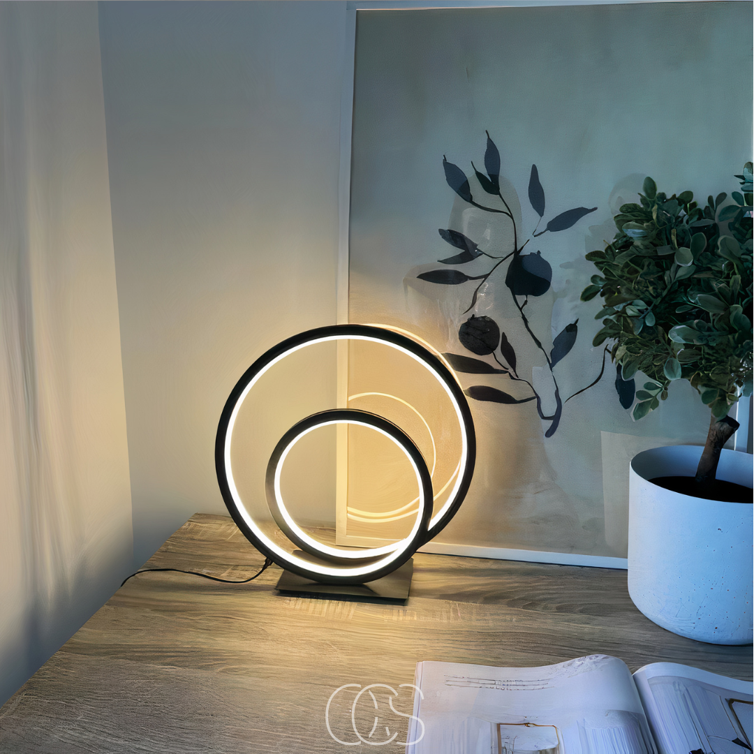 Dirron - LED Table Lamp Double Ring