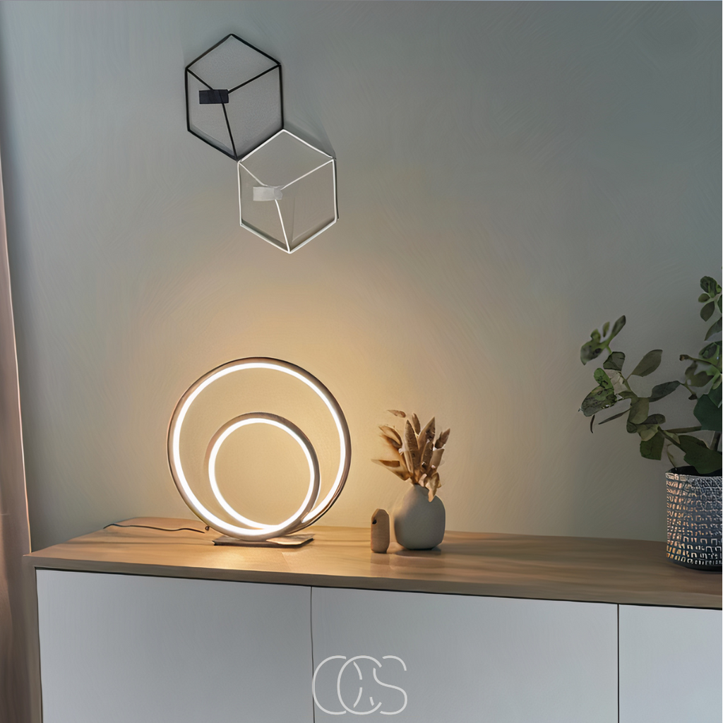 Dirron - LED Table Lamp Double Ring