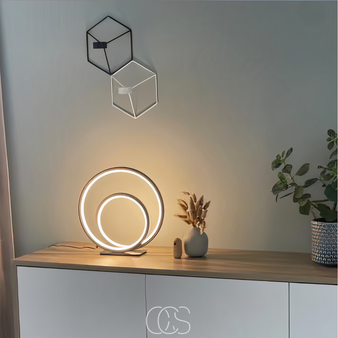 Dirron - LED Table Lamp Double Ring