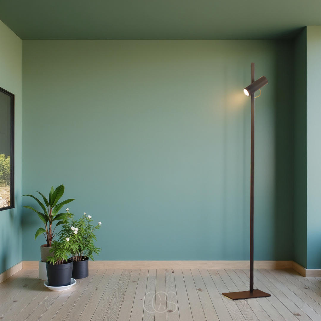 Dirron - LED floor lamp with spotlight - reading lamp