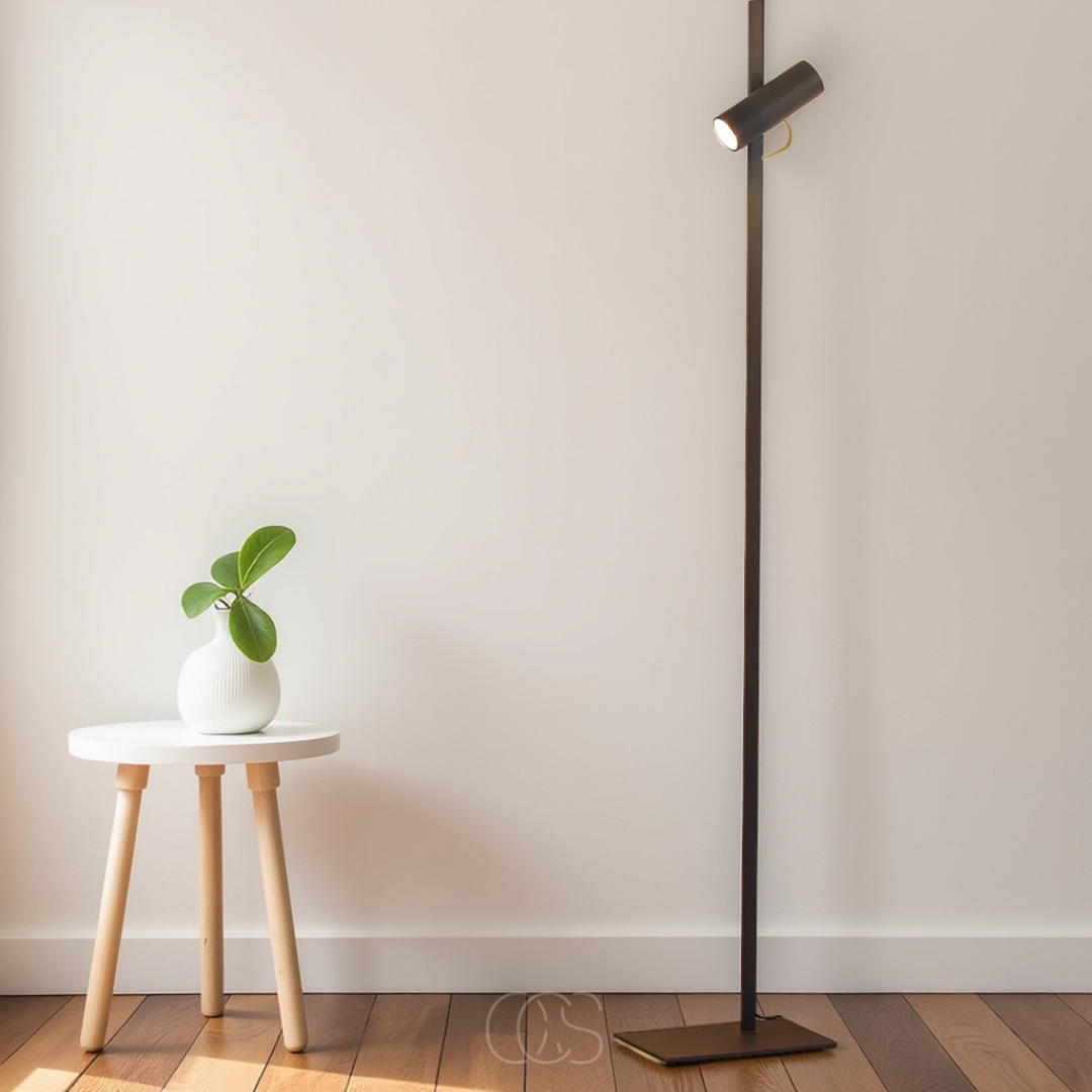 Dirron - LED floor lamp with spotlight - reading lamp
